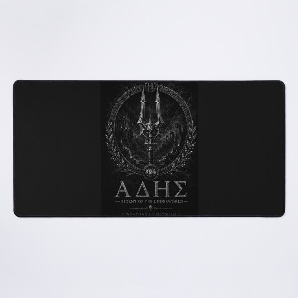Item preview, Hades Bident of the Underworld – Black & White Greek Mythology designed and sold by Ancient-Era.
