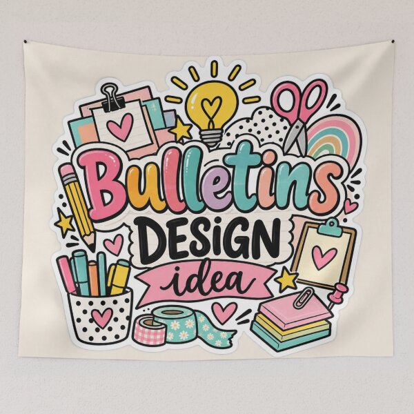 Item preview, Bulletin Design Idea Cute Teacher Classroom Doodle Back To School designed and sold by Yellowriversss.