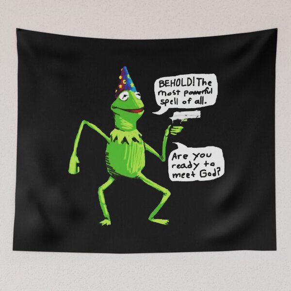 Item preview, Are You Ready To Meet God Kermit designed and sold by rebeccathanuos.