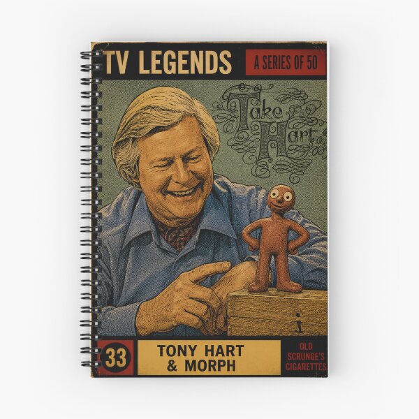Item preview, Cromos de Tony Hart y Morph - Leyendas de la televisión designed and sold by halibutgoatramb.