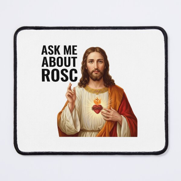 Item preview, Ask Me About ROSC Funny Paramedic ER Nurse Sacred Heart Medical Humor designed and sold by raedattia.