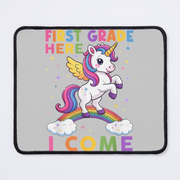 Item preview, Unicorn First Grade Here I Come Back to School Girls Kids designed and sold by mjohnson9.