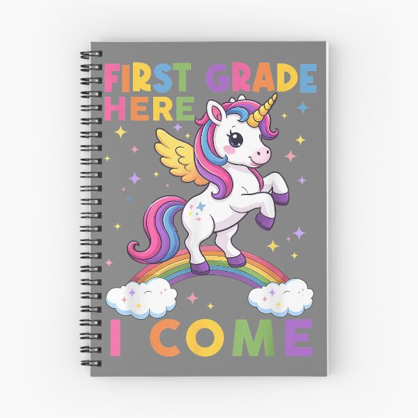 Item preview, Unicorn First Grade Here I Come Back to School Girls Kids designed and sold by mjohnson9.