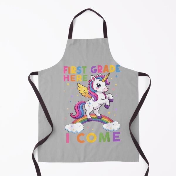 Item preview, Unicorn First Grade Here I Come Back to School Girls Kids designed and sold by mjohnson9.