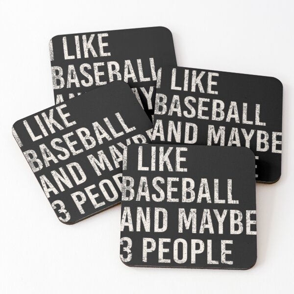 Item preview, I Like Baseball And Maybe 3 People designed and sold by Krycklund.