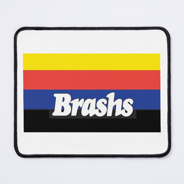 Item preview, retro 80s brashs logo designed and sold by CustodioHern9.