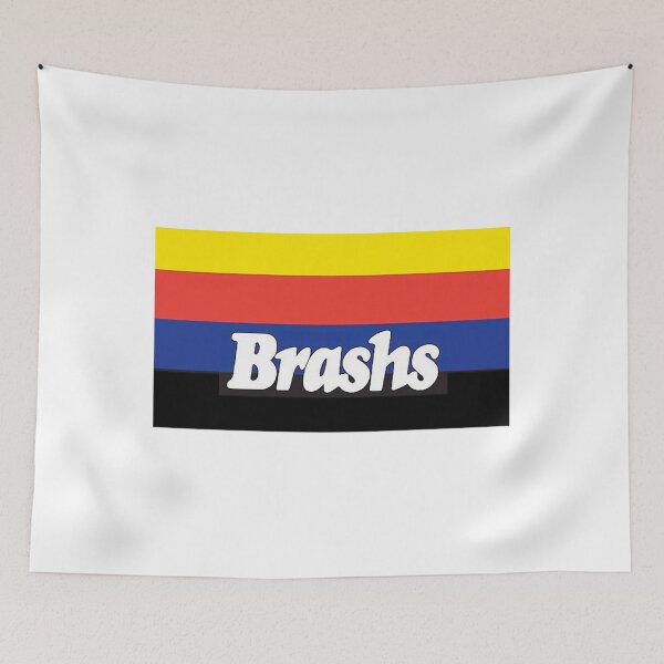 Item preview, retro 80s brashs logo designed and sold by CustodioHern9.