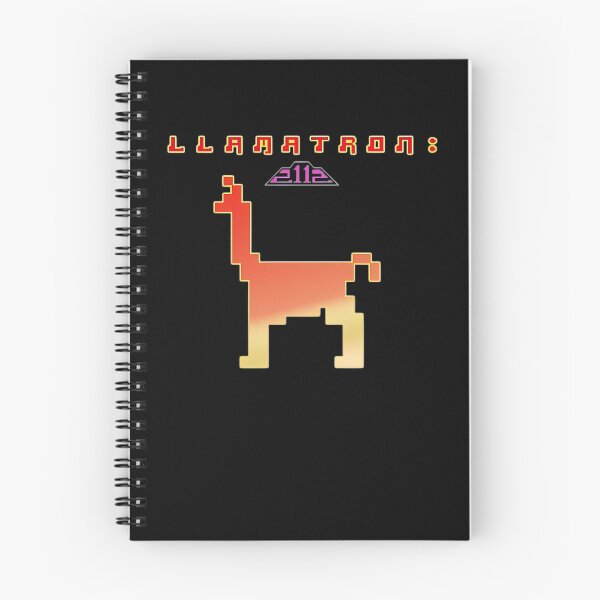 Item preview, Pixelated Orange Llama Silhouette Facing Left designed and sold by khampol.