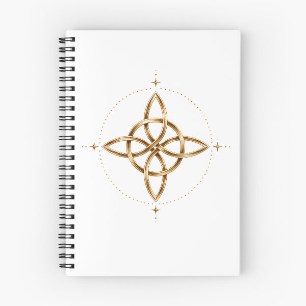 Item preview, Celestial Knot | Golden Geometric Harmony Symbol designed and sold by CalmMandala.