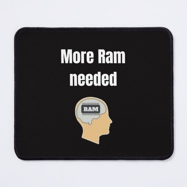 Item preview, More Ram needed designed and sold by Slogans4u.