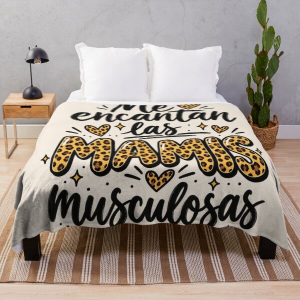 Item preview, Me Encantan Las Mamis Musculosas Leopard Print Gym Latina Muscle Mom designed and sold by Yellowriversss.