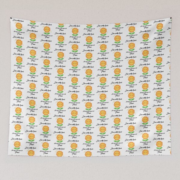 Item preview, I Am Worthy Capable and Aligned With Peace Cute Sunflower Quote designed and sold by NikBrin Prevail .