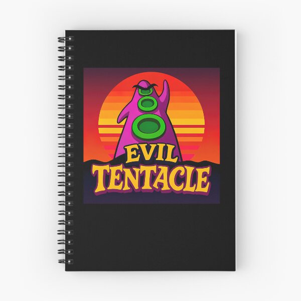 Item preview, Purple Monster Silhouette Over Striped Sunset Background designed and sold by khampol.