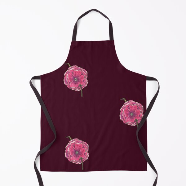 Item preview, Pink flowers, hand-drawn, dense style designed and sold by Senschry.
