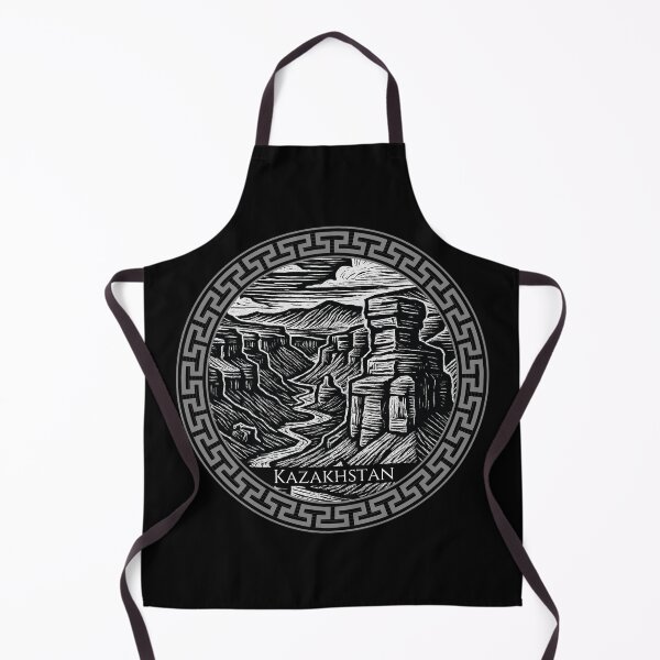Item preview, Kazakhstan Vintage Woodcut Art designed and sold by Thistle-TShop.