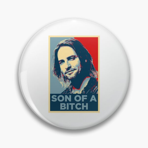 Item preview, Sawyer (James Ford) Lost - Son Of A Bitch designed and sold by OhShirtTees.