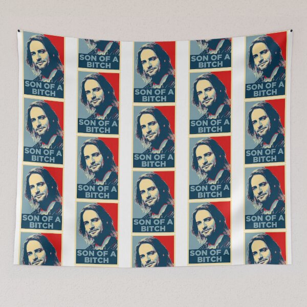 Item preview, Sawyer (James Ford) Lost - Son Of A Bitch designed and sold by OhShirtTees.