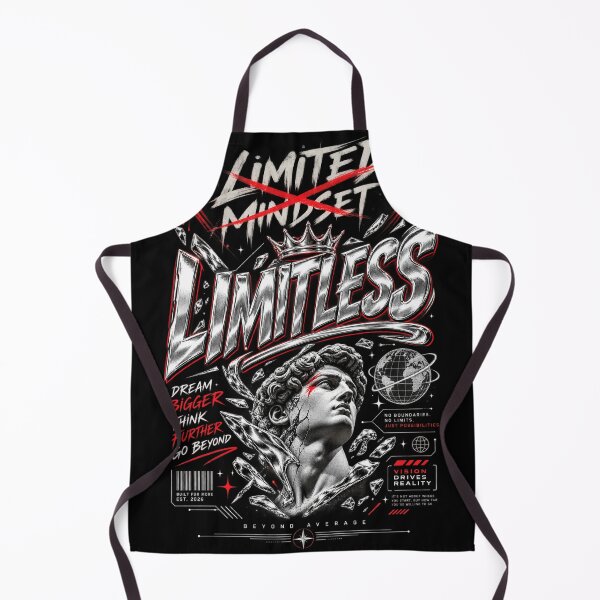 Item preview, Limitless Mindset – Motivational Greek Statue Streetwear Design designed and sold by Cottonora.