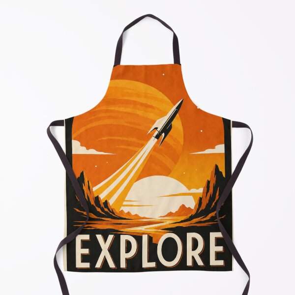Item preview, Explore Space Adventure Vintage Poster designed and sold by NordenPosters.