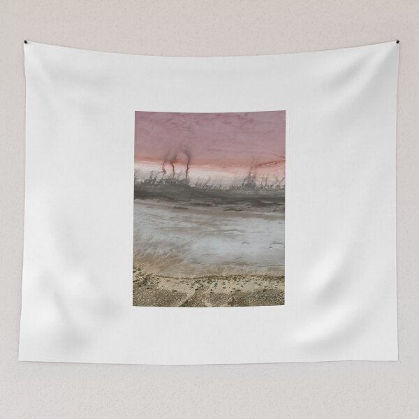 Item preview, Pink Waters of Lake Eyre — Abstract Aerial, South Australia designed and sold by BushPilotLens.