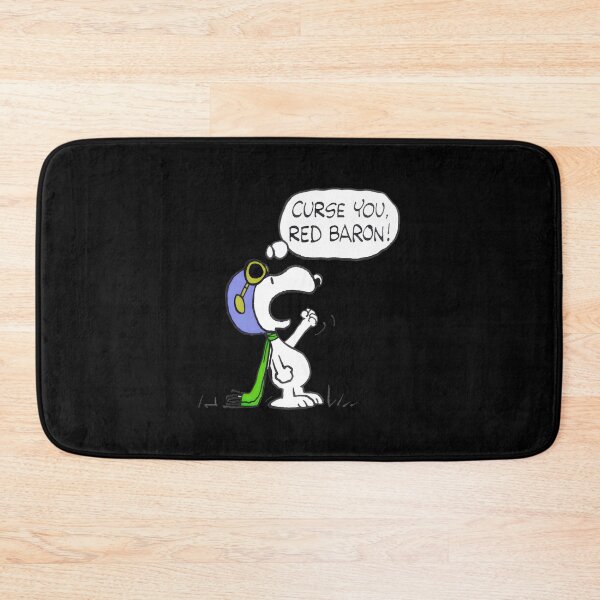 Item preview, Curse You, Red Baron! Snoopy Aviator Design ⭐⭐⭐⭐⭐ designed and sold by smileSeries.