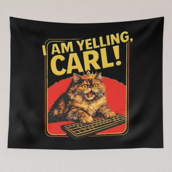 Item preview, I Am Yelling, Carl! - Donut The Cat - Dungeon Crawler Carl - Princess Donut designed and sold by RoniShorter.