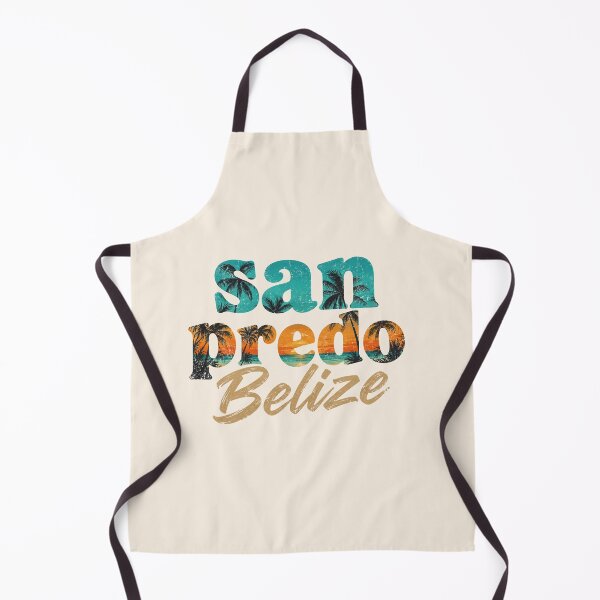 Item preview, San Pedro Belize Retro Tropical Beach Sunset Palm Tree Vacation Souvenir designed and sold by Yellowriversss.