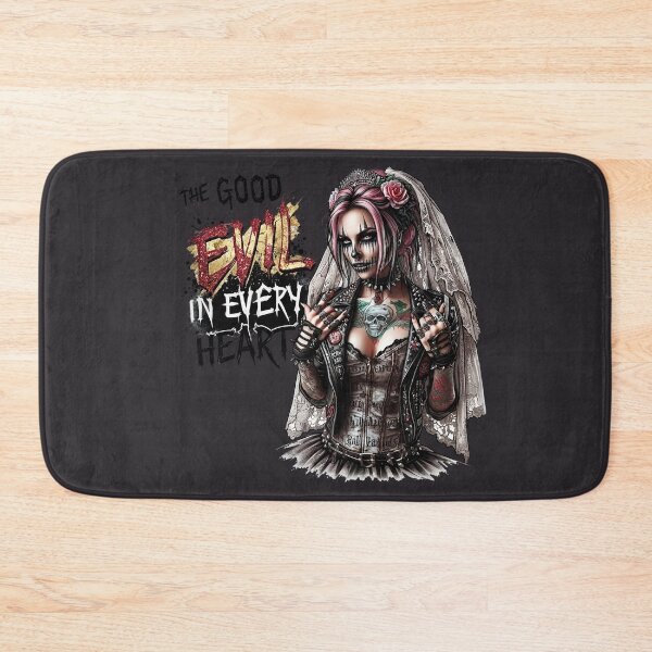 Item preview, Evil Heart Bride Leather Jacket designed and sold by Voodoo Store Paranormal Collections.