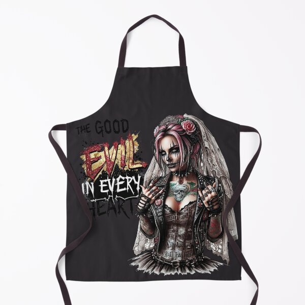 Item preview, Evil Heart Bride Leather Jacket designed and sold by Voodoo Store Paranormal Collections.