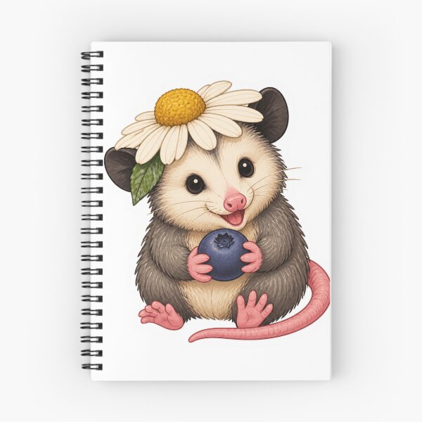 Item preview, Daisy Hat Opossum designed and sold by LuckyStore4.