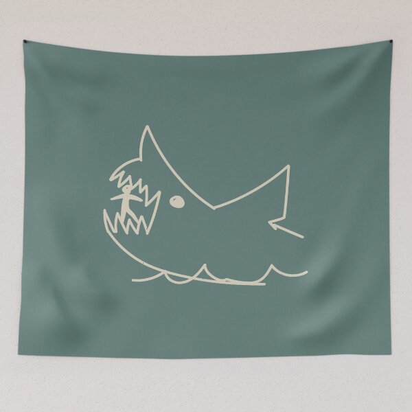 Item preview, Jaws Greenboard designed and sold by Matildaburrns.
