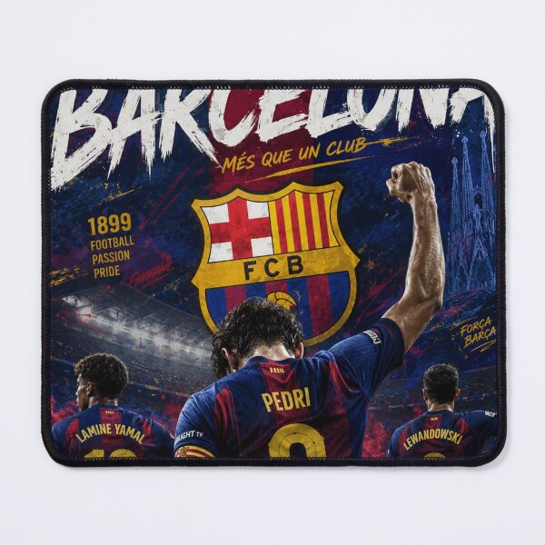 Item preview, Barcelona Football Passion – Barça Soccer Poster designed and sold by BoomStickers18.