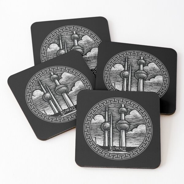 Item preview, Kuwait Vintage Woodcut Art designed and sold by Thistle-TShop.