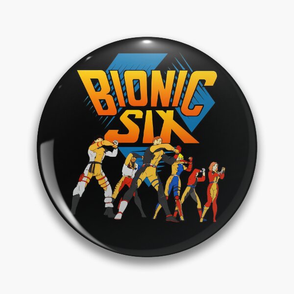 Item preview, Team Of Bionic Heroes Striking Action Poses designed and sold by onpassive7.