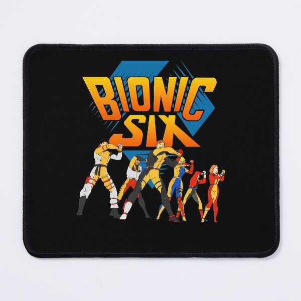 Item preview, Team Of Bionic Heroes Striking Action Poses designed and sold by onpassive7.