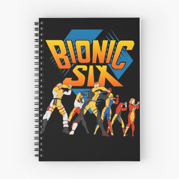 Item preview, Team Of Bionic Heroes Striking Action Poses designed and sold by onpassive7.