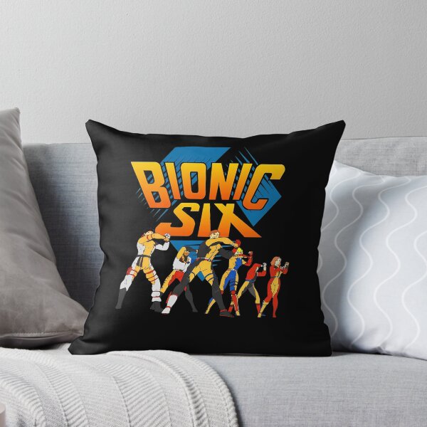Item preview, Team Of Bionic Heroes Striking Action Poses designed and sold by onpassive7.