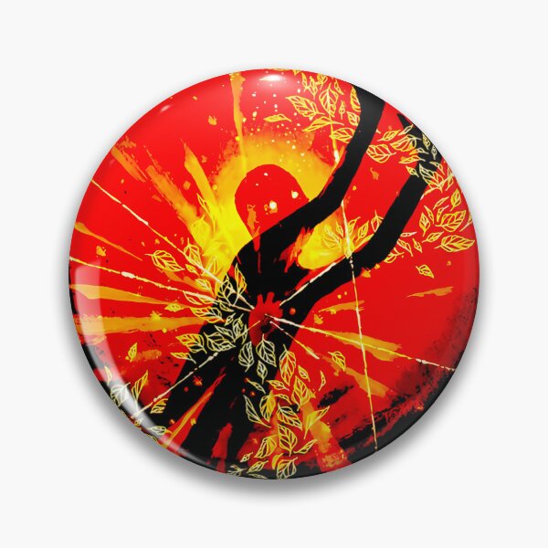 Item preview, Human Silhouette With Orange Background designed and sold by betsupha218.