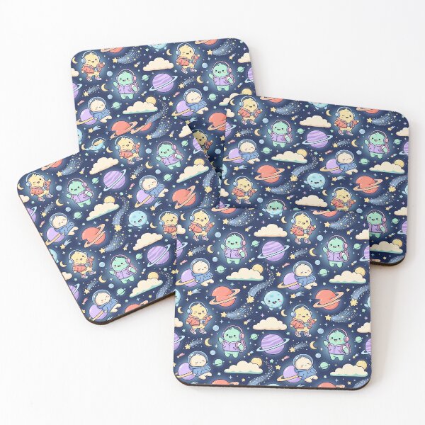 Item preview, Pocket Planet Pals | Cute Cartoon Space Seamless Pattern | Gen Z Unisex Aesthetic designed and sold by AP Digi Store.