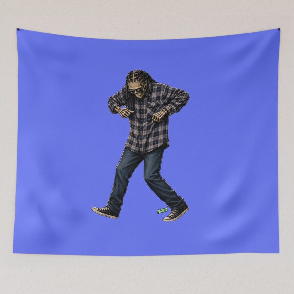 Item preview, Snoop Dogg Skeleton Illustration – Crip Dance & West Coast Hip Hop designed and sold by YOFANTZ!.