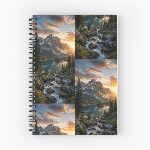 Item preview, Mountain Lake Nature Phone Case – Realistic Alpine Wilderness Landscape designed and sold by Coverify.