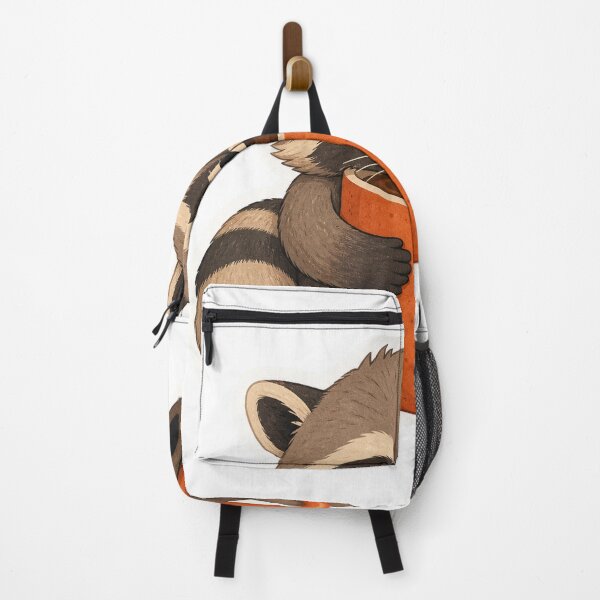 Item preview, Sleepy Coffee Raccoon designed and sold by LuckyStore4.