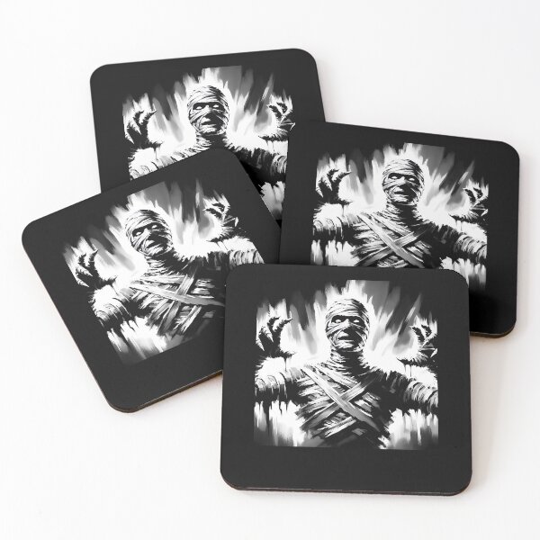 Item preview, Monochromatic Wrap-Bandaged Mummy Reaching Forward designed and sold by onpassive7.