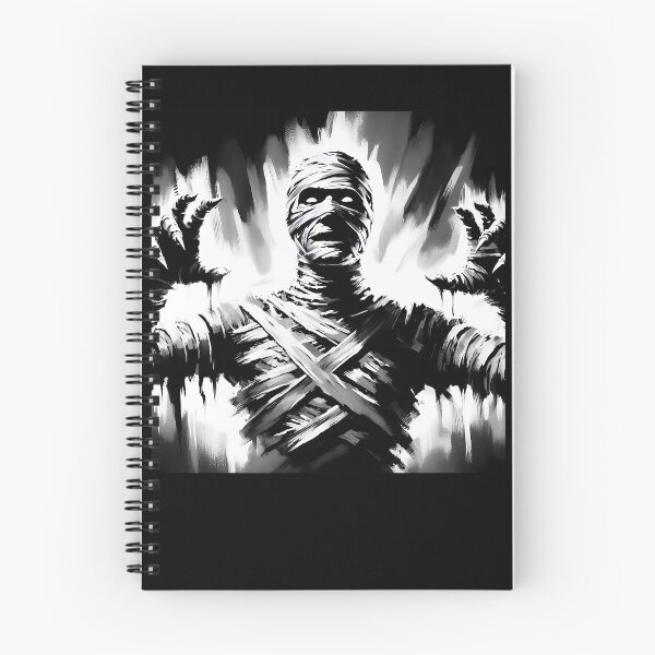 Item preview, Monochromatic Wrap-Bandaged Mummy Reaching Forward designed and sold by onpassive7.