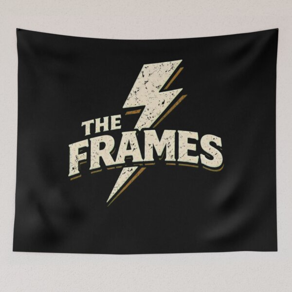 Item preview, The Frames Irish Rock Retro - Vintage Lightning Bolt Art designed and sold by RuthesHenson.