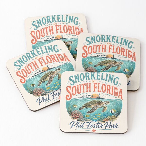 Item preview, Snorkeling In South Florida Sea Turtle Phil Foster Park Vintage Dive  designed and sold by Yellowriversss.