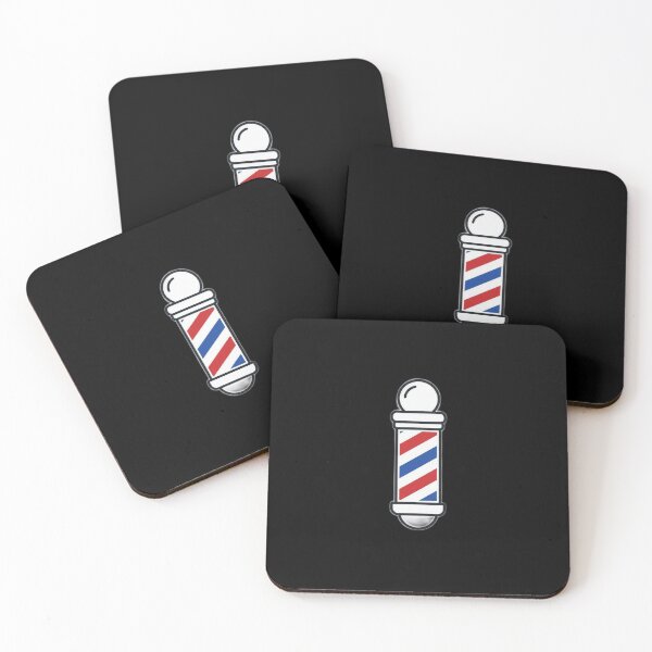 Item preview, Classic Barber Pole Minimalist Vector Icon Art designed and sold by Barber MD Culture.