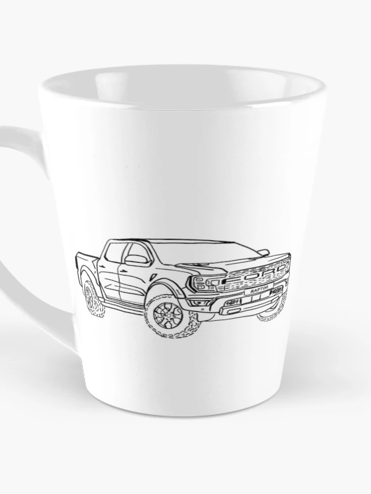 Thumbnail 3 of 4, Coffee Mug, Ford Ranger Raptor designed and sold by Aurealis.