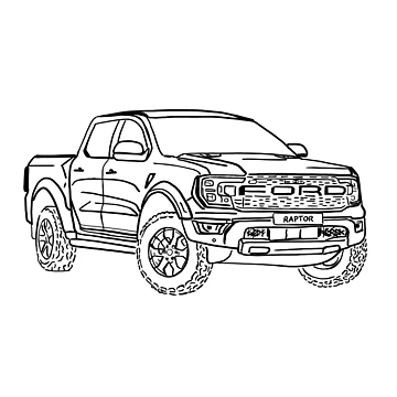 Vorschaubild zum Design Ford Ranger Raptor von Aurealis