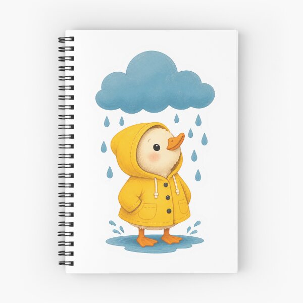 Item preview, Duck in Yellow Raincoat designed and sold by LuckyStore4.
